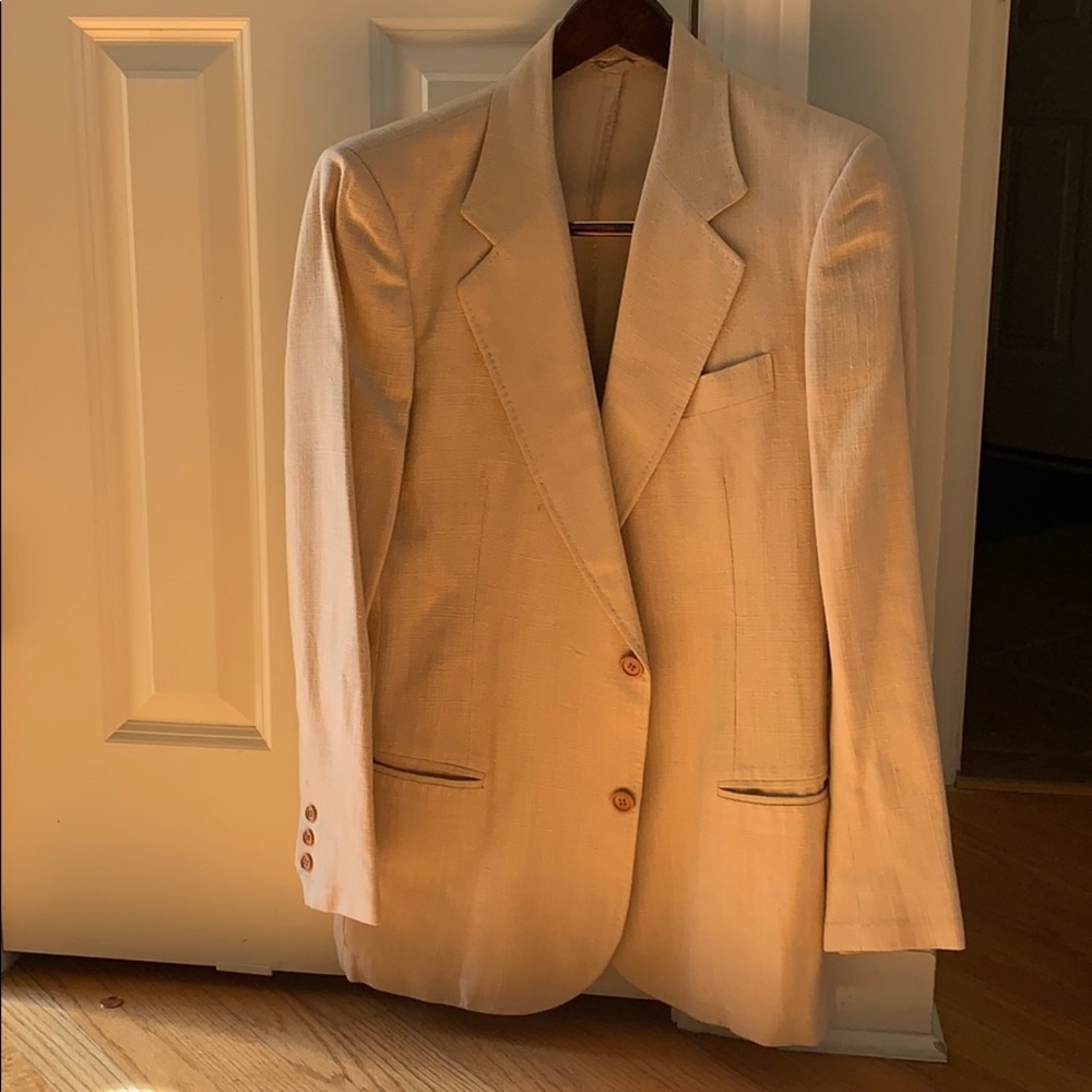 Gucci Men’s 100% silk blazer